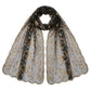Sequin Shawl Wrap Sheer Mesh Evening Cover Up 75*23.5 Inches