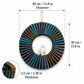 Gothic Raven Decorative Book Door Wreath 11.8 Inch