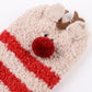 Fuzzy Reindeer Crew Socks 2 Pair US 5-10.5