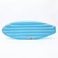 Star Print Inflatable Pool Float with Handles and Full-Length Lounge Design