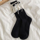 Summer Ruffled Lace - Trim Ankle Socks 6Pk