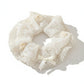 2pcs Sheer Organza Scrunchie with Embroidered Mini Roses and Soft Layered Design