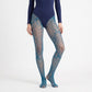 2-Piece Floral Lace Fishnet Tights