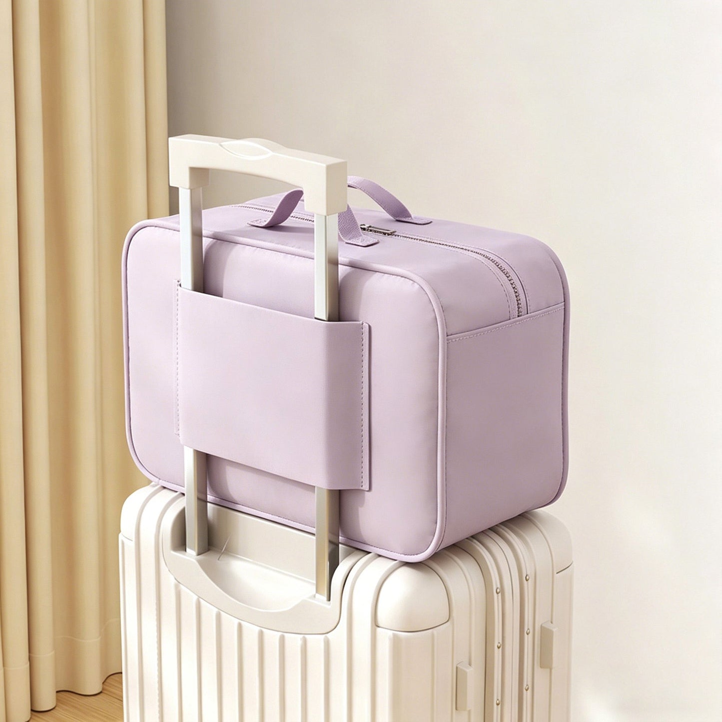 Hanging Travel Organizer Bag Foldable Portable Luggage Storage Bag for Clothes Accessories