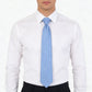 Men's Textured Polyester Tie - Formal Necktie for Business, Weddings & Holiday Events