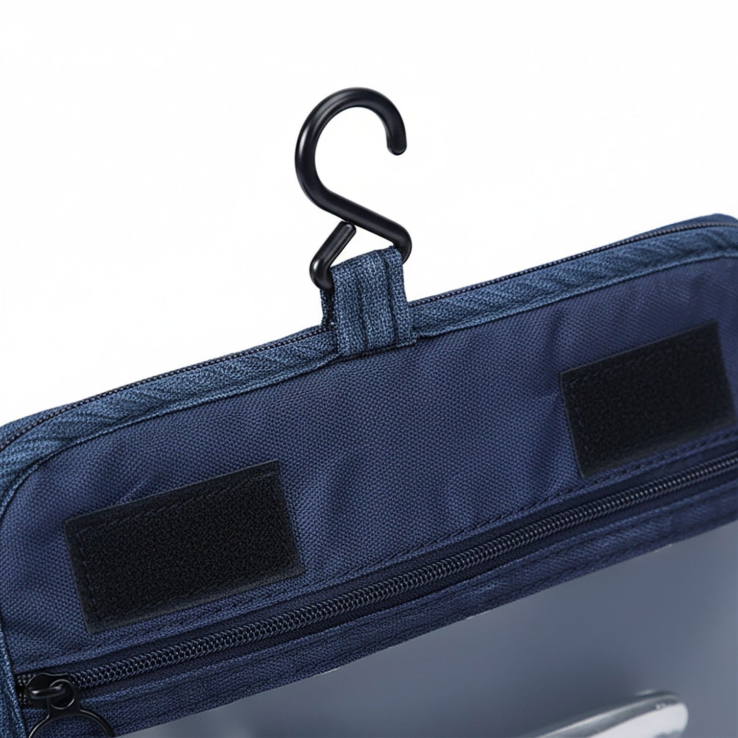 Hanging Toiletry Bag with Multiple Compartments Zipper Closure Travel Organizer Cosmetic Storage Case Portable