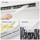 2-in-1 Microfiber Duster and Crevice Cleaning Brush for Vents, Tracks and Keyboards