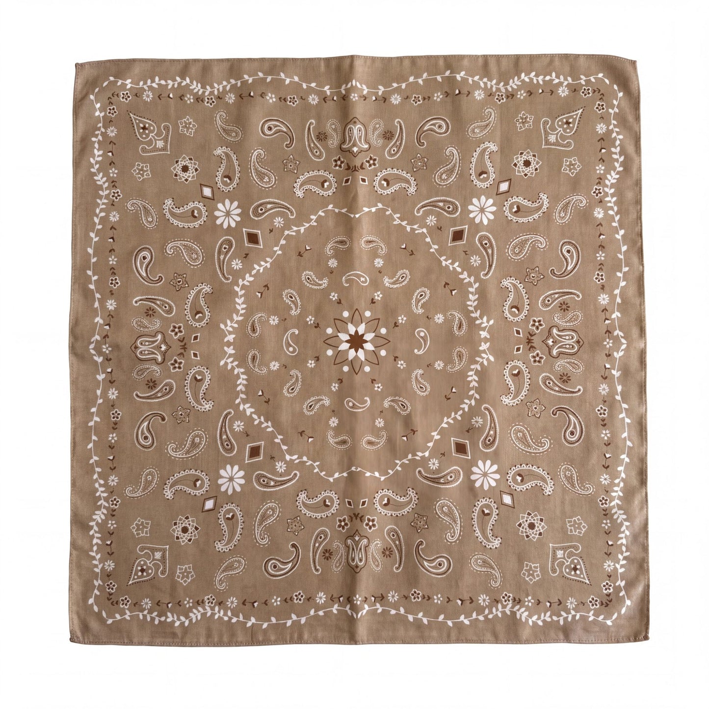 Paisley Print Square Scarf Lightweight Neck Hair and Handbag Fashion Accessory 26.8¡Á26.8 Inches