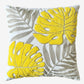 Canvas Throw Pillow 17.7*17.7 in Mixed Leaf Towel Design