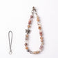 Beaded Phone Wrist Strap with Butterfly Charm