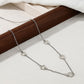 Women's Lucky Clover-Shaped Pendant Necklace