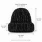 Fuzzy Knit Beanie Hat Soft Plush Cuffed Winter Cold Weather Cap
