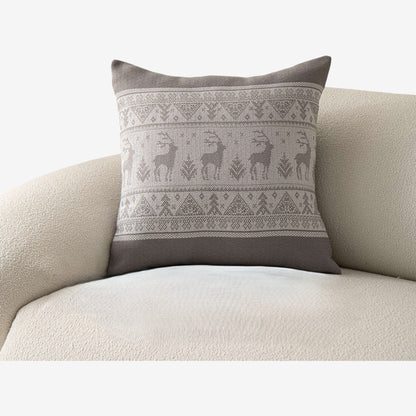 Decorative Throw Pillow 17.7*17.7 in Soft Cotton Blend Fabric for Living Room and Sofa