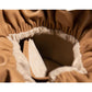Gathered Leather Shoulder Pouch with Adjustable Strap Soft Pleated Silhouette and Minimalist Design