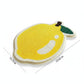 Tufted Floor Mat with Fruit Inspired Design Non Slip Backing Soft Plush Decorative Kitchen Bathroom Rug