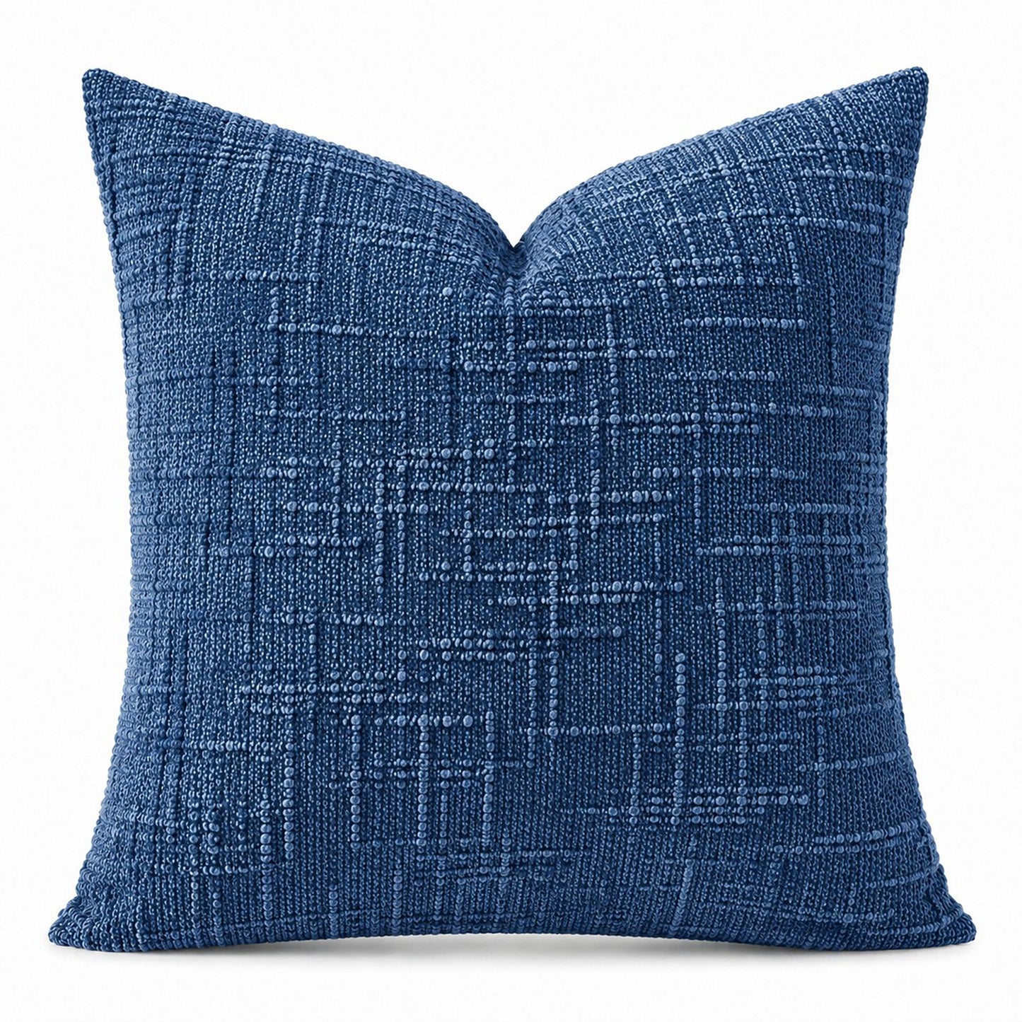 Textured Geometric Decorative Throw Pillow Cover Soft Accent Cushion Cover for Sofa Bed