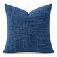 Textured Geometric Decorative Throw Pillow Cover Soft Accent Cushion Cover for Sofa Bed