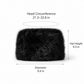 Faux Fur Pillbox Hat Soft Plush Brimless Winter Fashion Cap
