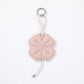 Four-Leaf Clover Bag Charm with Silver Tone Clip