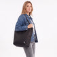Lightweight Nylon Shoulder Tote Bag Large Capacity Casual Carryall Everyday