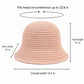 Summer Bucket Hat - Lightweight Straw Sun Hat for Vacation and Beach