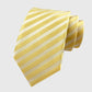 Men's Diagonal Stripe Polyester Tie - Formal Necktie for Business, Weddings & Stylish Daily Wear