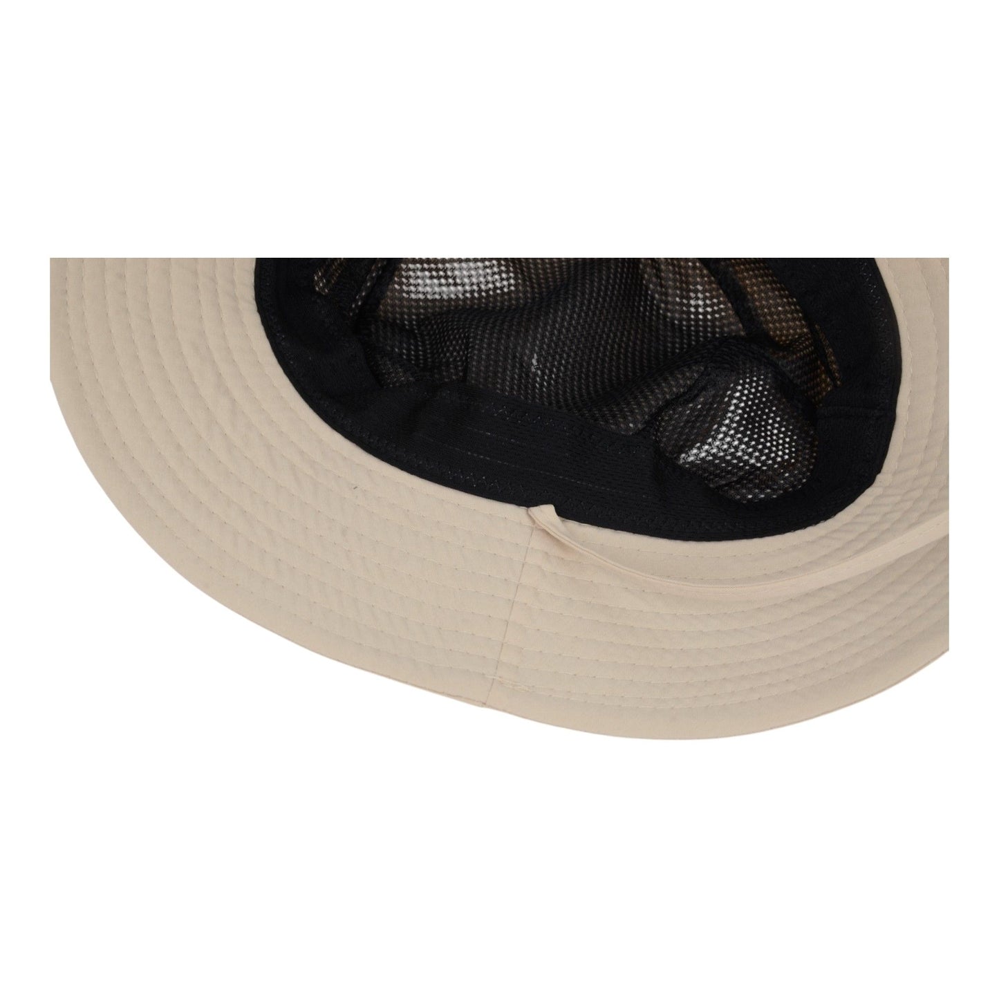 Wide Brim Bucket Hat with Colorful Ribbon Trim Breathable Mesh Lining and Adjustable Chin Strap for Outdoor Use