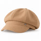 Embellished Newsboy Cap Adjustable Brim Baker Boy Hat