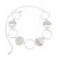 Round Disc and Ring Metal Waist Chain Adjustable Body Belt Modern Statement Waist Jewelry