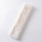 Plush Faux Fur Scarf with Pearl Accents Soft Winter Neck Warmer 31.5*4.7 Inches