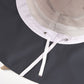Foldable Wide - Brim Sun Hat with Bow Accent