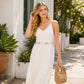 Boho Floral Medallion Chain Belt for Dresses