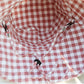Women's Reversible Checkered Bucket Hat with Chin Strap