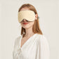 Dual-Sided Cooling and Warm Sleep Eye Mask with Adjustable Strap Lightweight Light Blocking Design