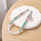 Beaded Phone Wrist Strap with Crescent Moon Charm