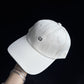 Embroidered Cat Face Baseball Cap with Curved Brim and Adjustable Strap