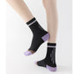 5 Pairs Mid-Crew Sport Socks Cushioned Arch Support Breathable Athletic Fit with Elastic Cuff
