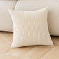 2 Pack Soft Corduroy Throw Pillow Covers 18 x 18 Inch and 12 x 20 Inch