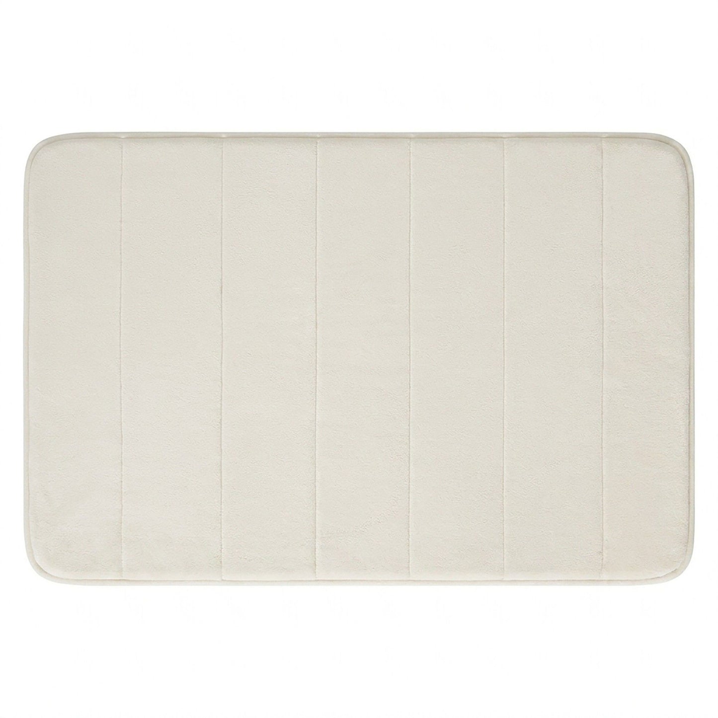 Soft Memory Foam Bath Mat with Absorbent Quilted Design and Non Slip Backing