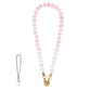 Beaded Phone Wrist Strap with Detachable Clasps