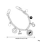 Decorative Chain Bag Strap with Charms and Swivel Clasps