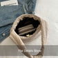 Quilted Mini Handbag - Compact Puffy Top-Handle Bag for Casual Daily & Stylish Outings