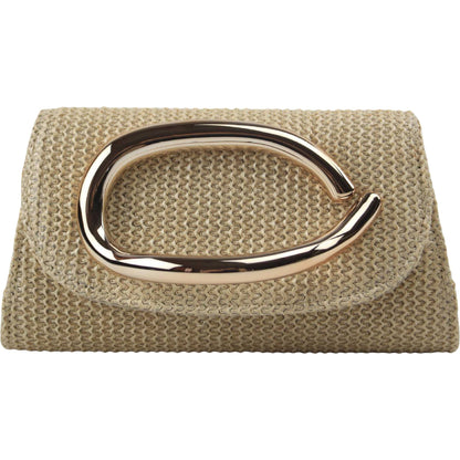 Clutch Bag with Magnetic Snap Closure