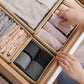 6 Piece Drawer Organizer Set Closet Storage Bins for Underwear Socks Foldable Storage Boxes