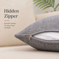 Textured Decorative Throw Pillow Cover Soft Accent Cushion Cover for Sofa Bed Chair