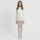 2pcs Women's Sheer Lace Pattern Tights with Ribbon Bow Wrap Detail and Stretch Fit