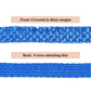 Sewing Sequin Trim 1.2 Inch 6 Row, 25 Yards Glitter Sequin Strip Ribbon Metallic Stretch Bling Fabric DIY Craft Decoration