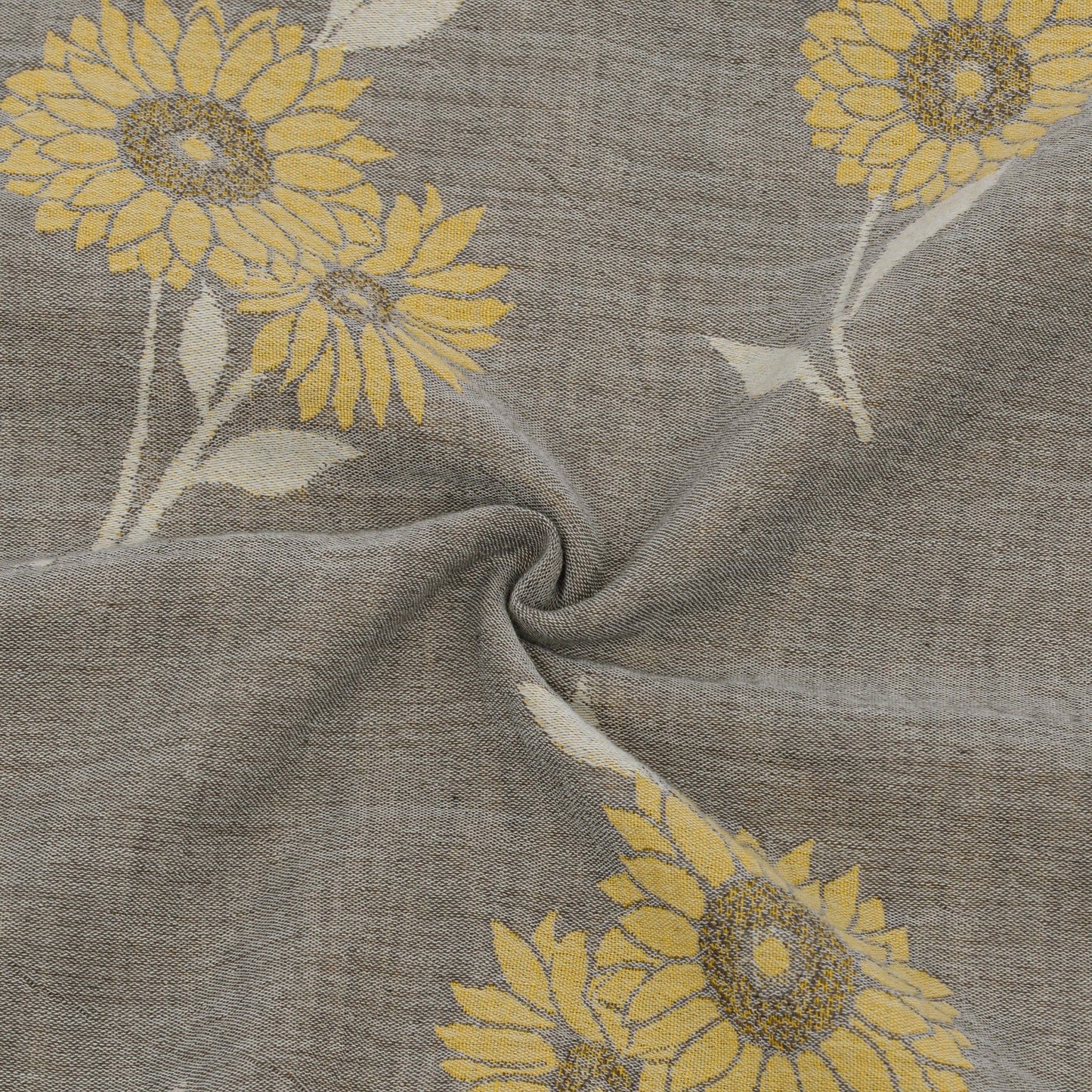 4-Piece Cotton Bedding Set with Sunflower Print Duvet Cover, Pillowcases, and Flat Sheet for a Bright and Cozy Bedroom