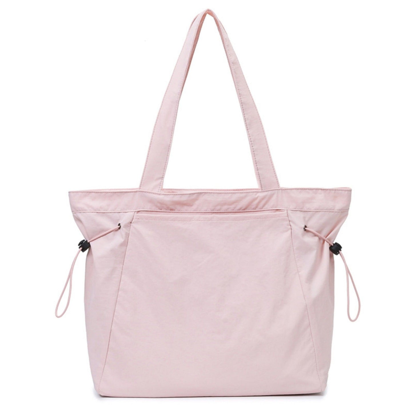 Large Shoulder Tote Bag with Zipper Pockets