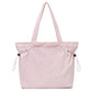 Large Shoulder Tote Bag with Zipper Pockets